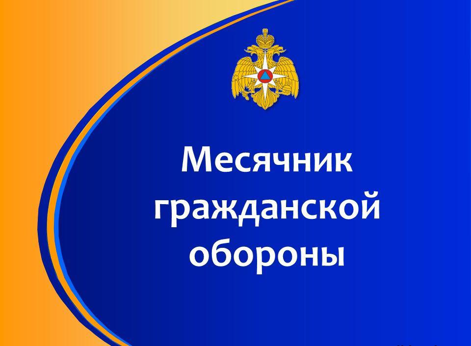 С 3 по 28 февраля в школе прошел месячник гражданской обороны.